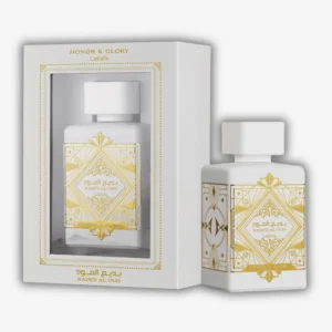 👑 Bade’e Al Oud Honor & Glory Lattafa Eau de Parfum 100ml – Perfume Árabe Unisex con Piña, Especias y Vainilla Amaderada