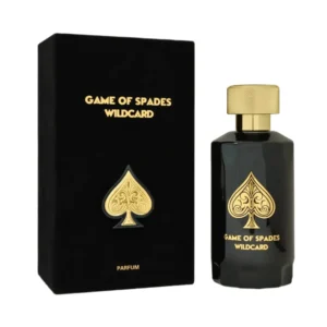 🃏 Game of Spades Wildcard Jo Milano Eau de Parfum 100ml – Perfume Árabe Unisex con Ámbar, Vainilla y Notas Amaderadas