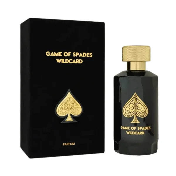 🃏 Game of Spades Wildcard Jo Milano Eau de Parfum 100ml – Perfume Árabe Unisex con Ámbar, Vainilla y Notas Amaderadas