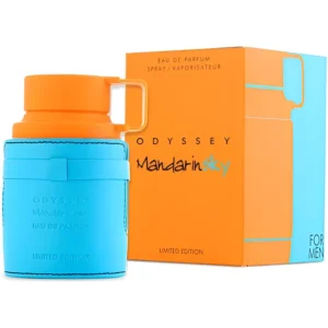 🍊 Odyssey Mandarin Sky Armaf Eau de Parfum 100ml – Perfume Árabe Masculino con Mandarina, Caramelo y Vetiver
